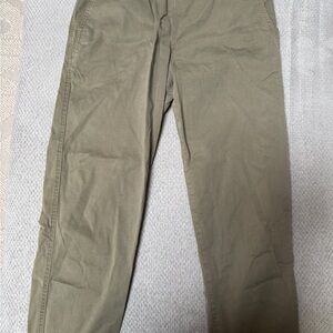DUER Performance Live Lite Jogger Pants Olive Green Drawstring Athleisure Size M